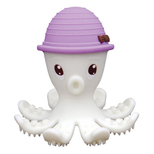 3D hryzátko chobotnica - Fialová 1