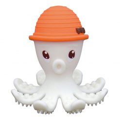 3D hryzátko chobotnica - Oranžová 1