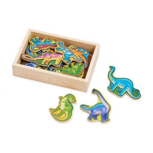 Drevené magnetky - Dinosaury 1