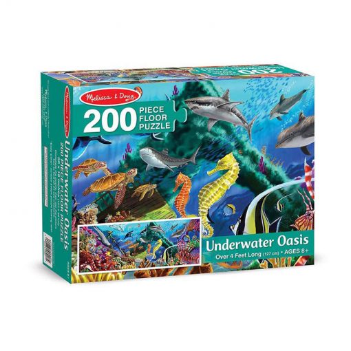Puzzle na podlahu - Podmorská oáza (200 ks) 1