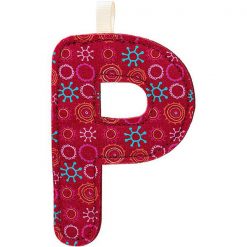 Textilné písmeno P 1