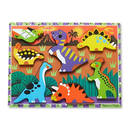 Vkladacie puzzle - Dinosaury 1