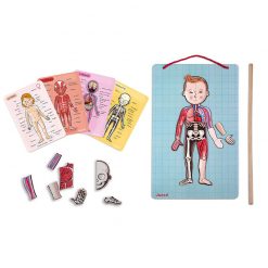 JANOD Magnetická skladačka Ľudské telo -1