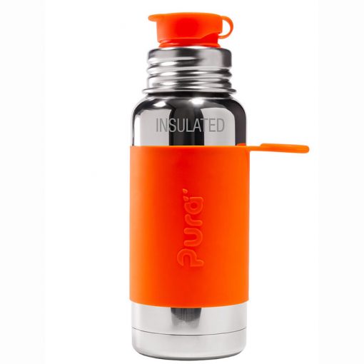 Pura termo fľaša so športovým uzáverom 475 ml Zelená 1