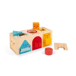 Janod Drevená vkladačka Montessori tvary 1