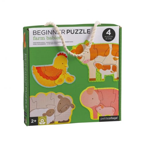 Petitcollage Prvé puzzle Zvieratká z farmy 1