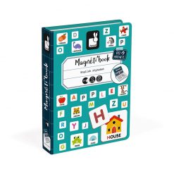 Janod Magnetická kniha Anglická Abeceda 1