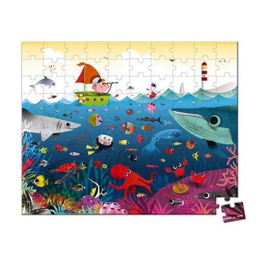 Janod Puzzle Svet pod vodou 1