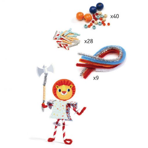 Djeco Figúrky z chlpatých drôtikov Ritiery 2