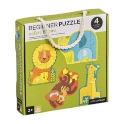 Petitcollage Prvé puzzle Mláďatá sfari 1