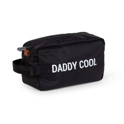 Childhome Toaletná taška Daddy cool Black white 1