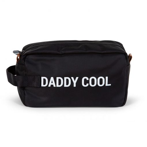 Childhome Toaletná taška Daddy cool Black white 2