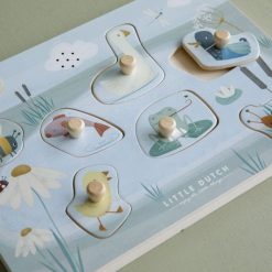 Little Dutch Vkladacie puzzle so zvukom Goose 3