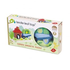 Tender Leaf Toys Drevené magnetické puzzle Záhrada 3