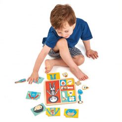 Tender Leaf Toys Drevené Puzzle Ľudské telo 3