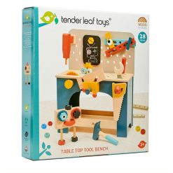 Tender Leaf Toys Drevený pracovný pult s robotom 2