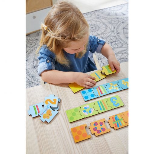 Haba Drevené puzzle na učenie čísel 3