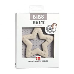 Bibs Baby Bitie hryzátko Star Ivory 1