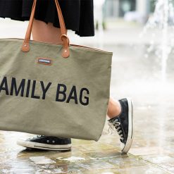 Childhome Cestovná taška Family bag Canvas Khaki 3