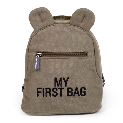 Childhome Detský batoh My first bag Canvas Khaki 1