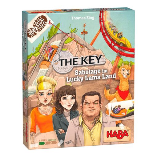 Haba Spoločenská hra Kľúč - Sabotáž v Lucky Lama Land 1