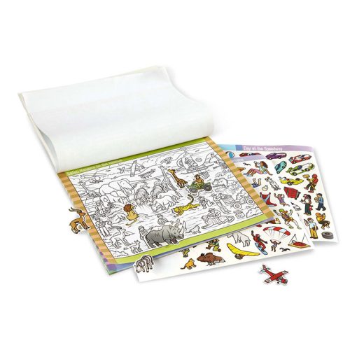 Melissa & Doug Nálepková kniha hladanie Dobrodružstvo 2