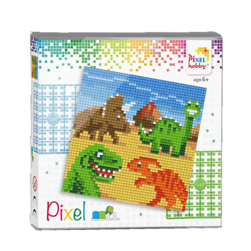 Pixel 4set Dinosaury 1