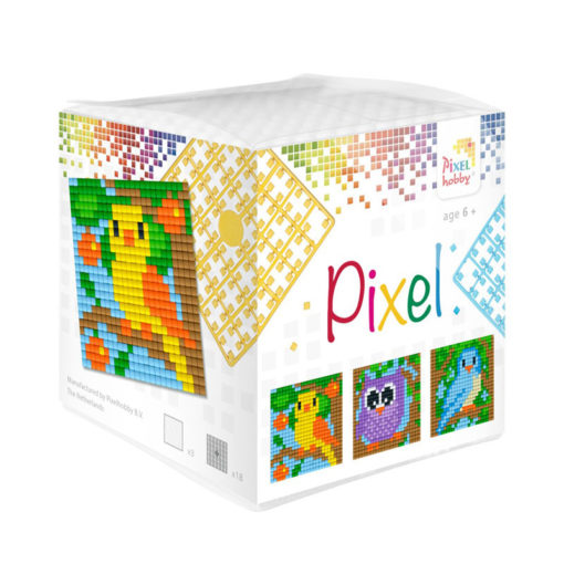 Pixel Kocka Vtáky 1