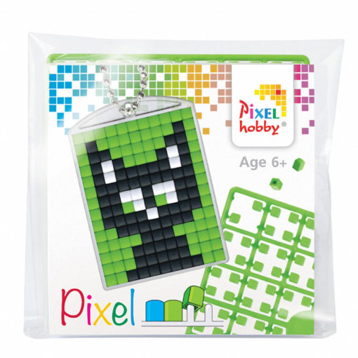 Pixel Medailón Mačka 1