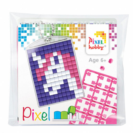Pixel medailón Jednorožec 2 1