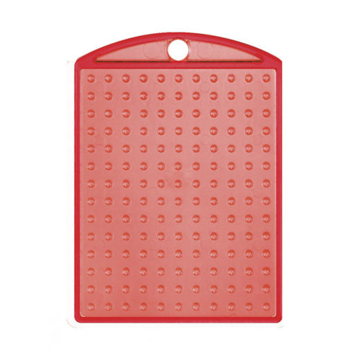Pixel medailón piresvitný červený + retiazka 1