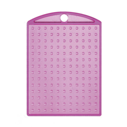 Pixel medailón piresvitný ružový + retiazka 1