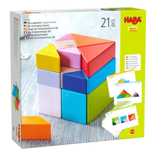 Haba Drevená stavebnica 3D kocka 1
