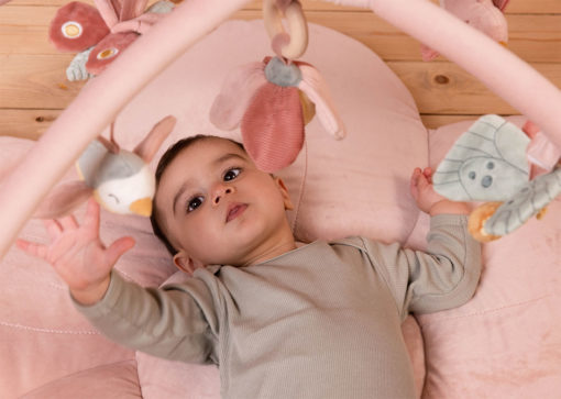 Little Dutch Hracia deka s hrazdičkou Kvety a motýle 4
