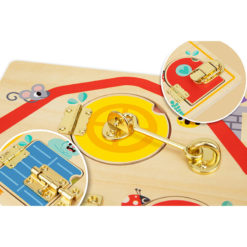 Tooky Toy Aktivity board so Zámkami 4