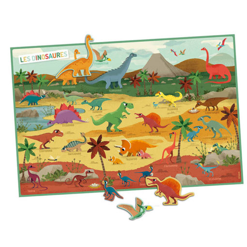 Auzou Magnetky v krabičke Dinosaury 2