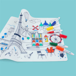 Silikónová podložka na maľovanie Paríž 3