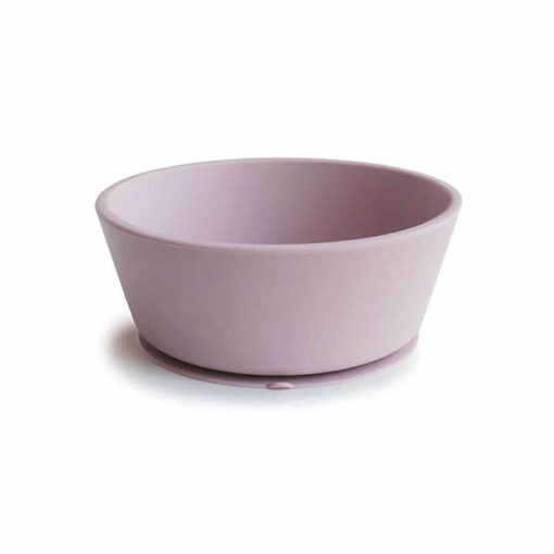 Mushie Miska s prísavkou Soft lilac 1