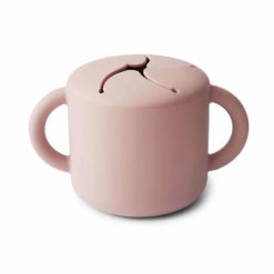 Mushie Pohárik na snack Blush 1