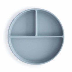 Mushie Tanier s prísavkou Powder blue 1