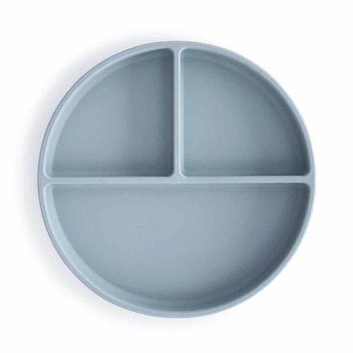 Mushie Tanier s prísavkou Powder blue 1